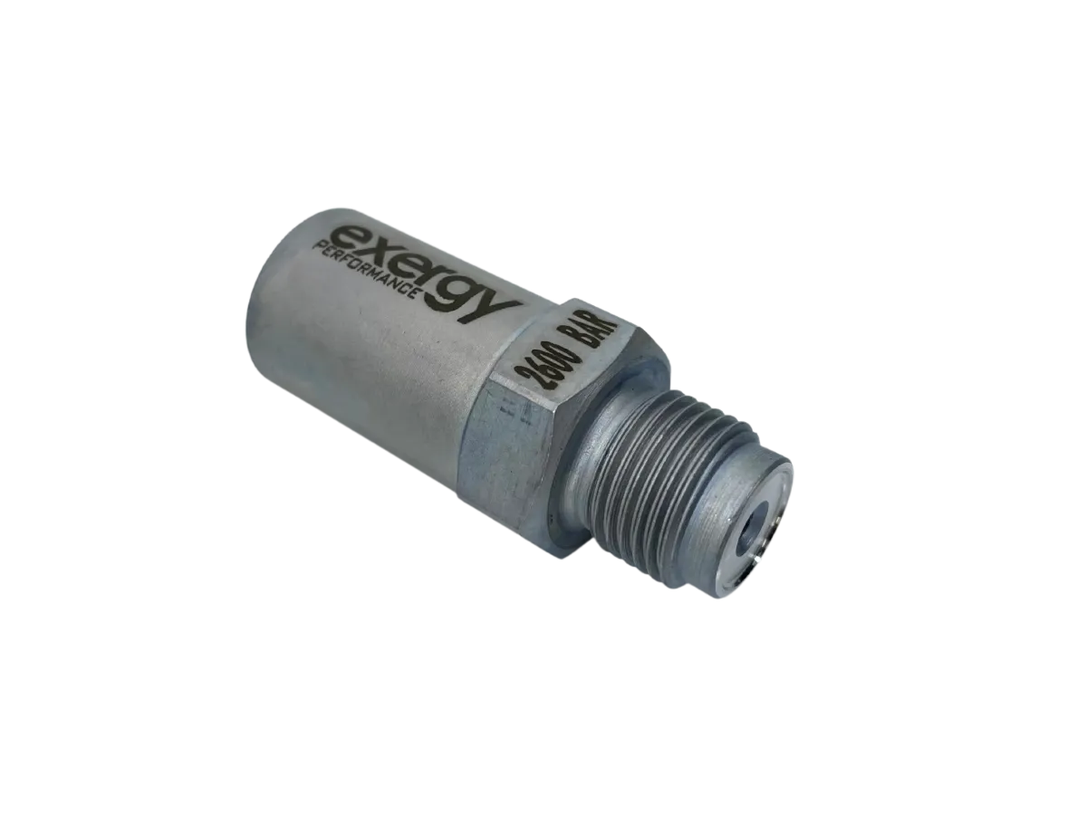 2001-2004 LB7 Duramax 2600 Bar (37 700 PSI) Pressure Relief Valve (M16x1.5 Outlet) RACE ONLY - E07 10118